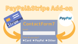 ContactForm7- PayPal&Stripe Add-on creditcard form payment